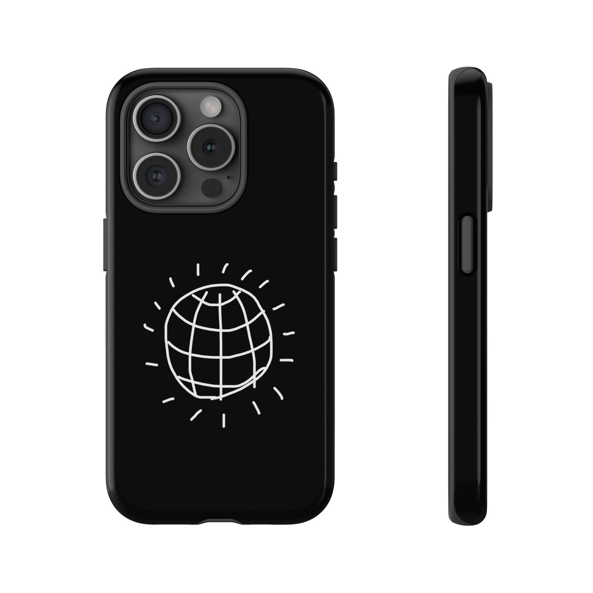 DISCO BALL Phone Case Tough BLACK