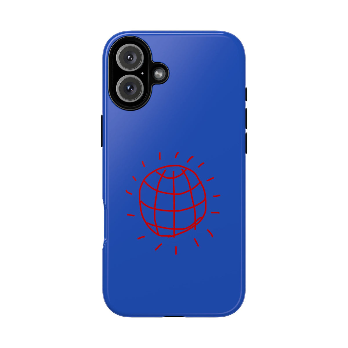DISCO BALL Tough Phone Case BLUE