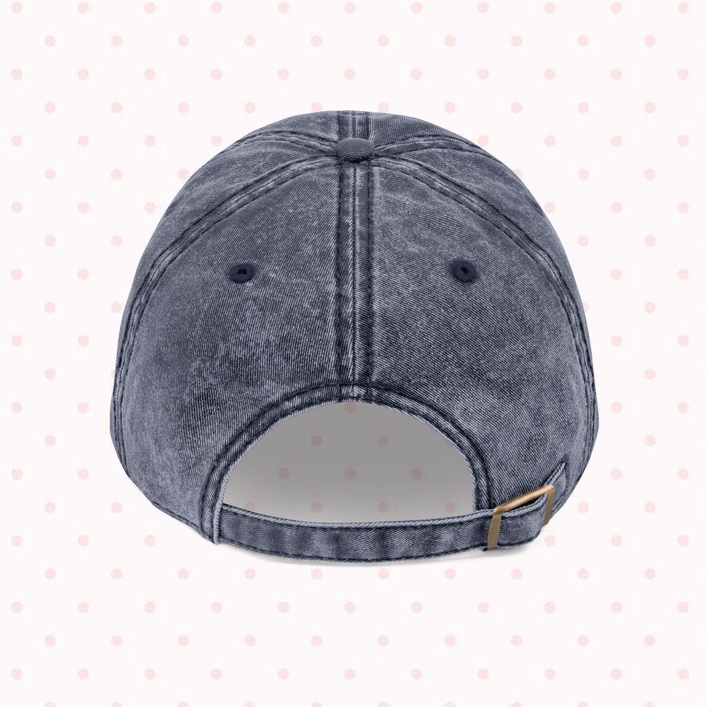 Disco Is My BF Embroidered Cap