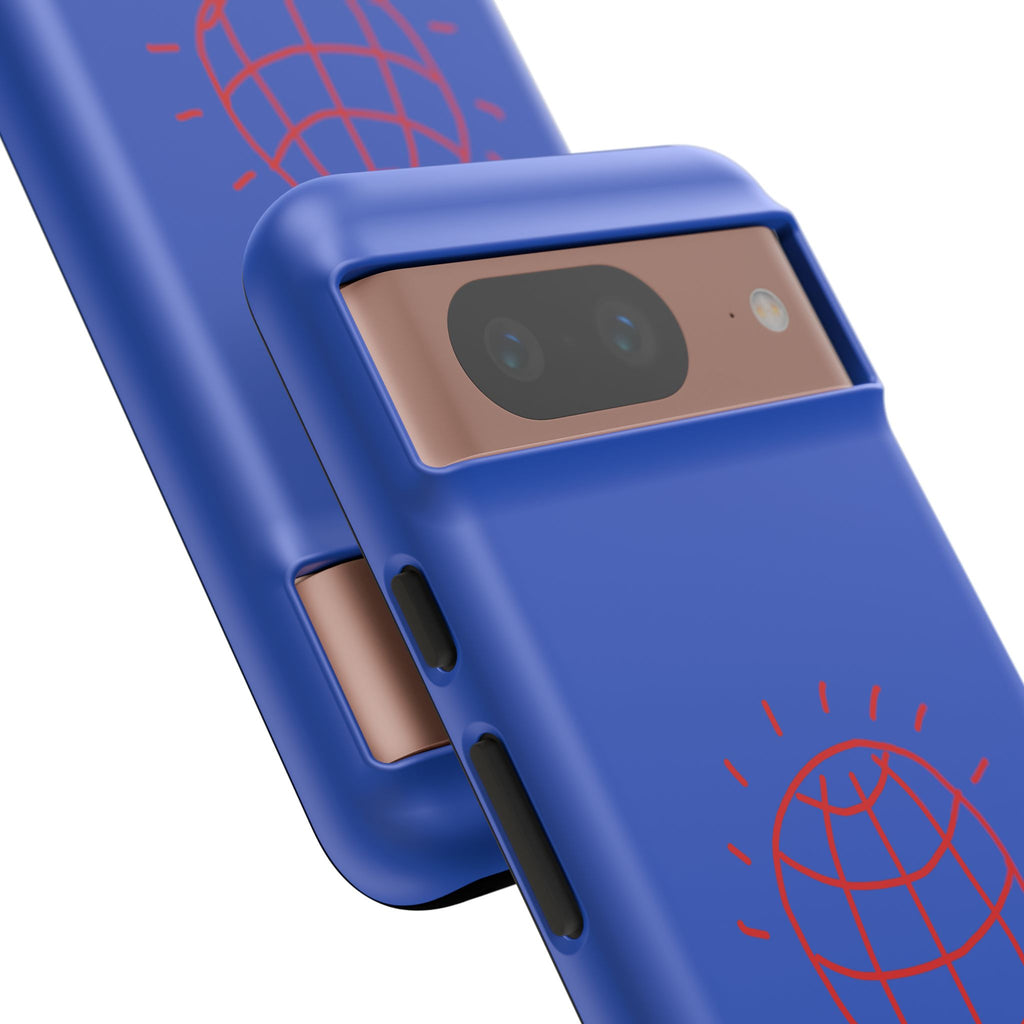 DISCO BALL Tough Phone Case BLUE