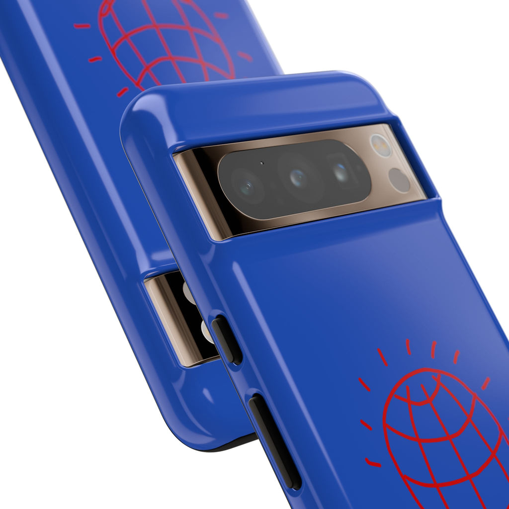 DISCO BALL Tough Phone Case BLUE
