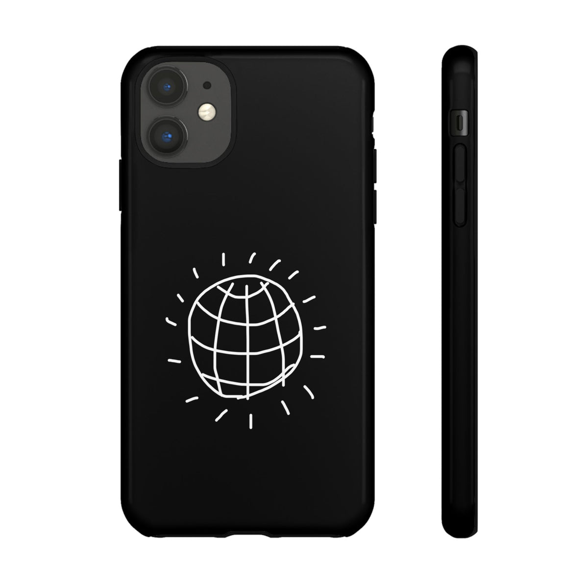 DISCO BALL Phone Case Tough BLACK