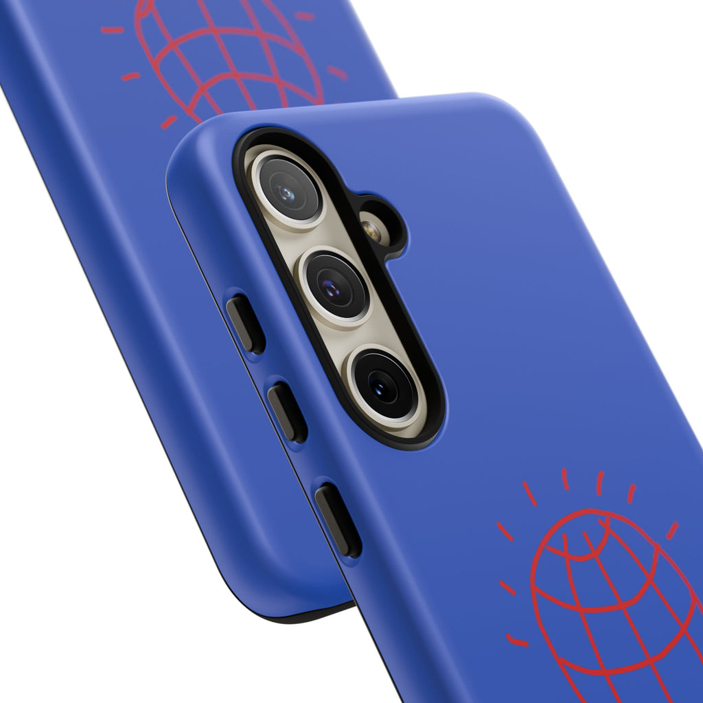 DISCO BALL Tough Phone Case BLUE