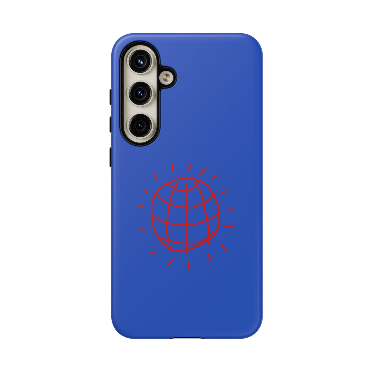 DISCO BALL Tough Phone Case BLUE
