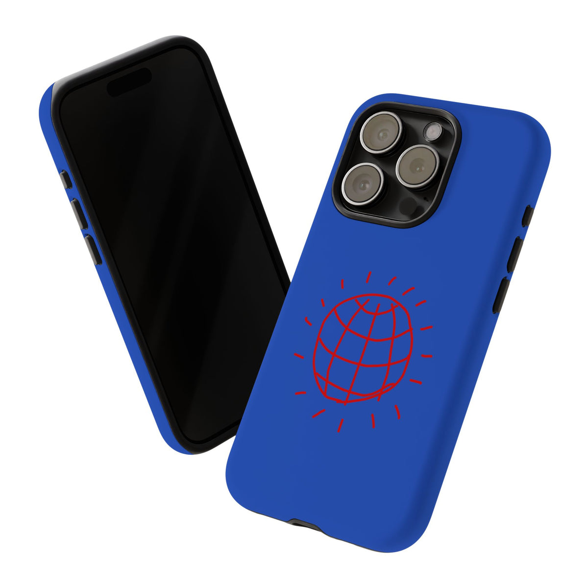 DISCO BALL Tough Phone Case BLUE