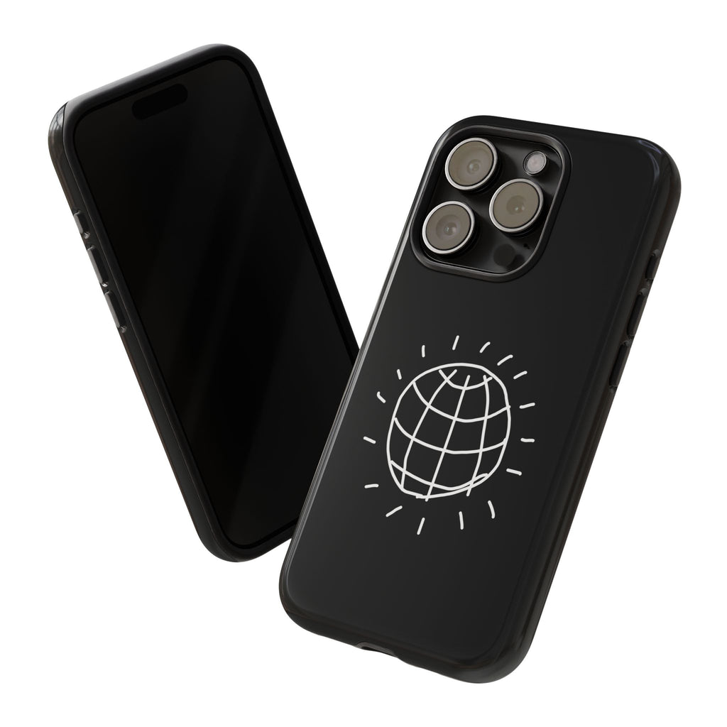 DISCO BALL Phone Case Tough BLACK