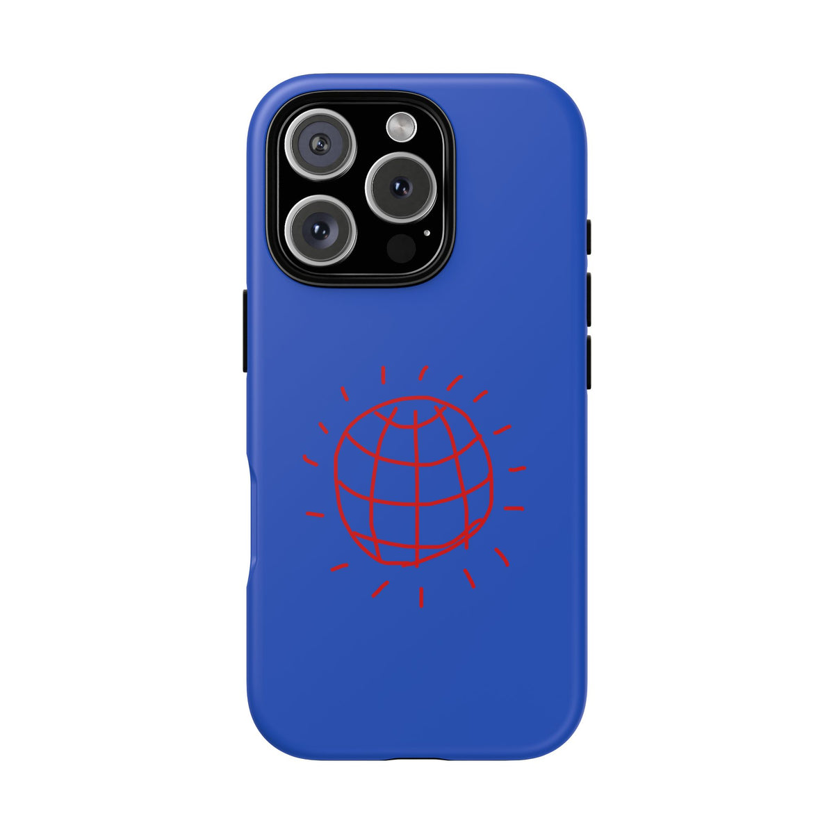 DISCO BALL Tough Phone Case BLUE