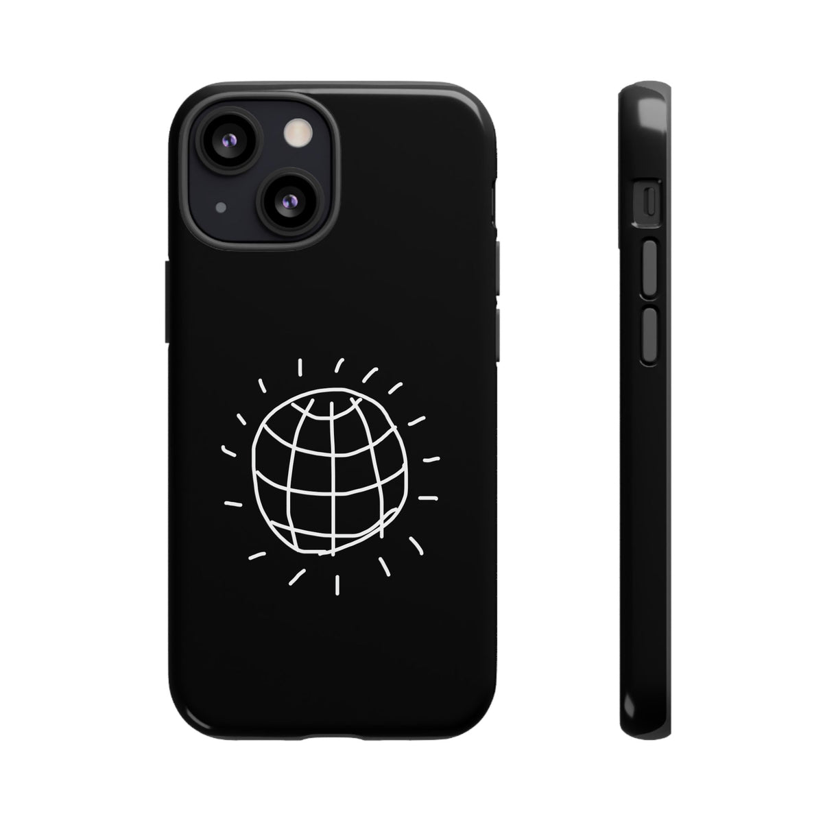 DISCO BALL Phone Case Tough BLACK