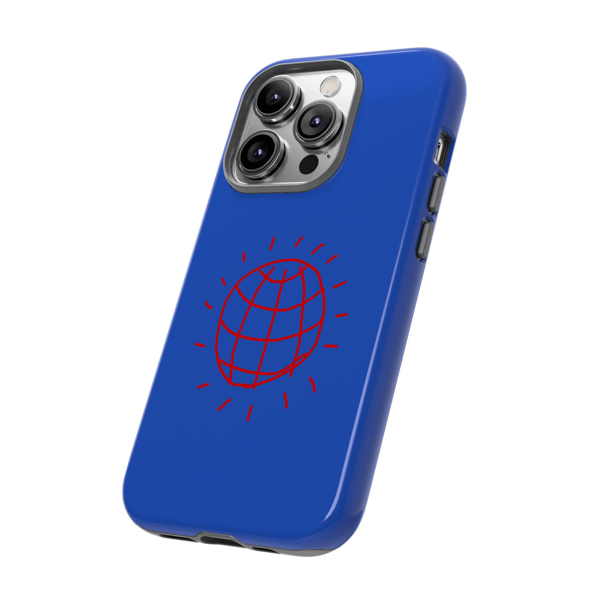 DISCO BALL Tough Phone Case BLUE