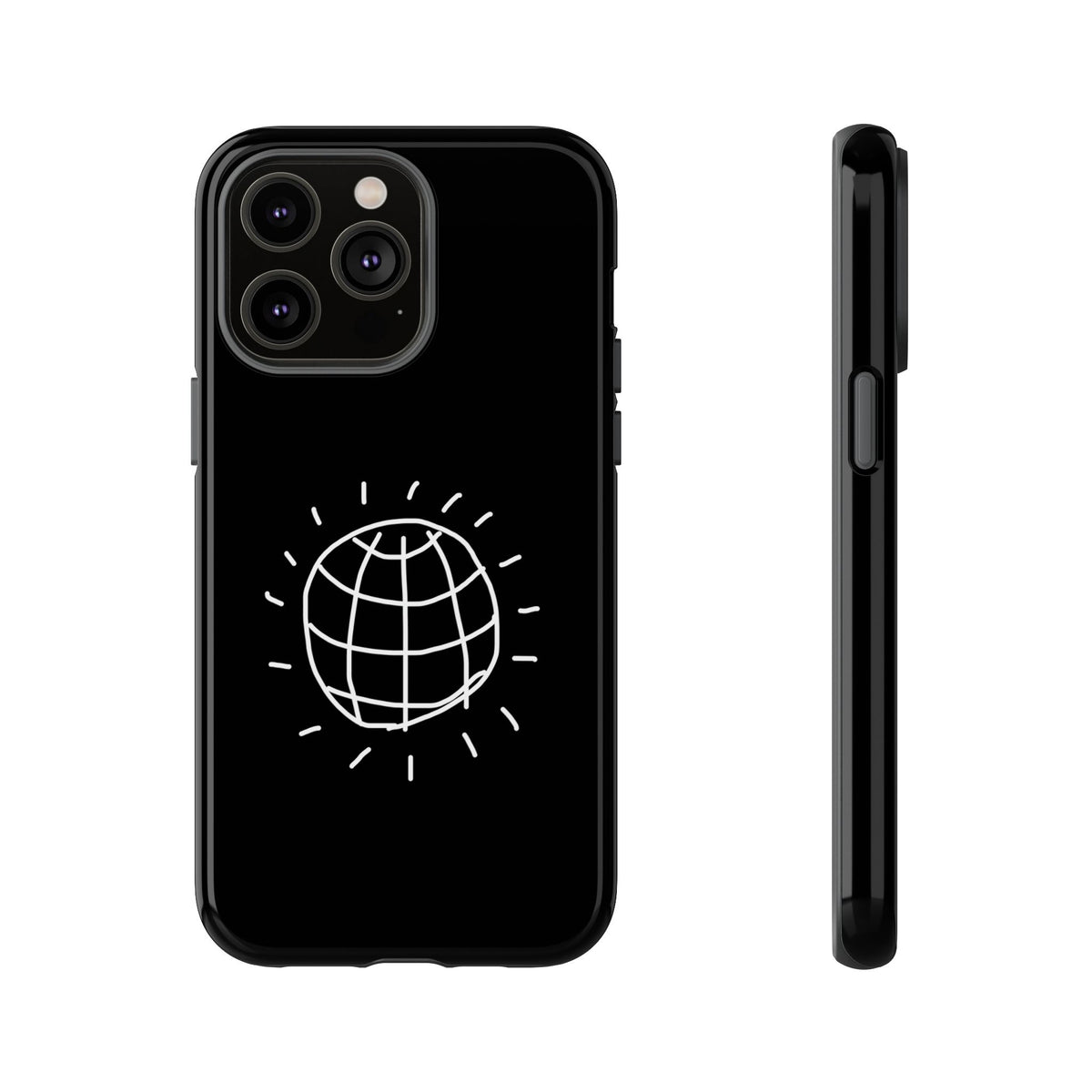 DISCO BALL Phone Case Tough BLACK