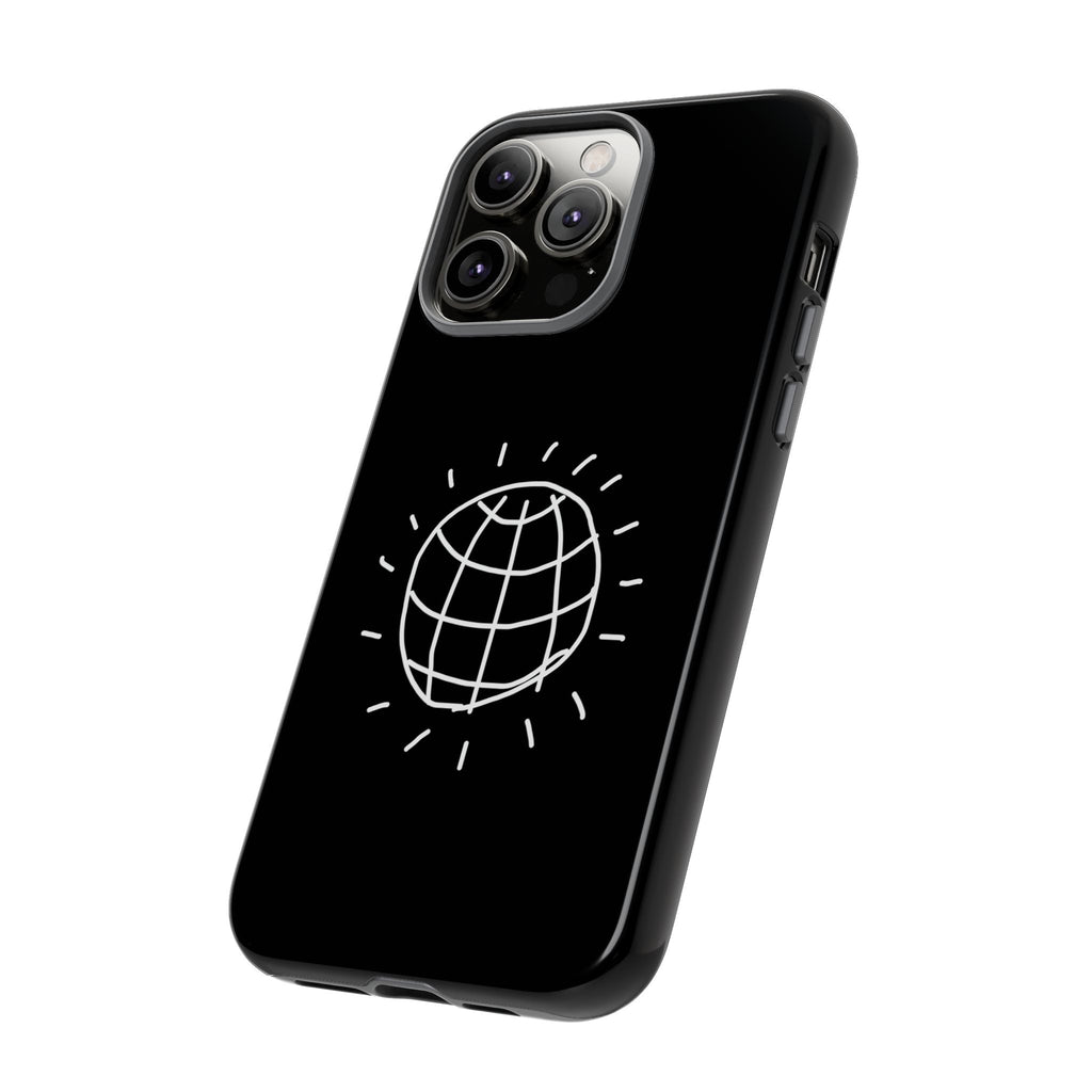 DISCO BALL Phone Case Tough BLACK