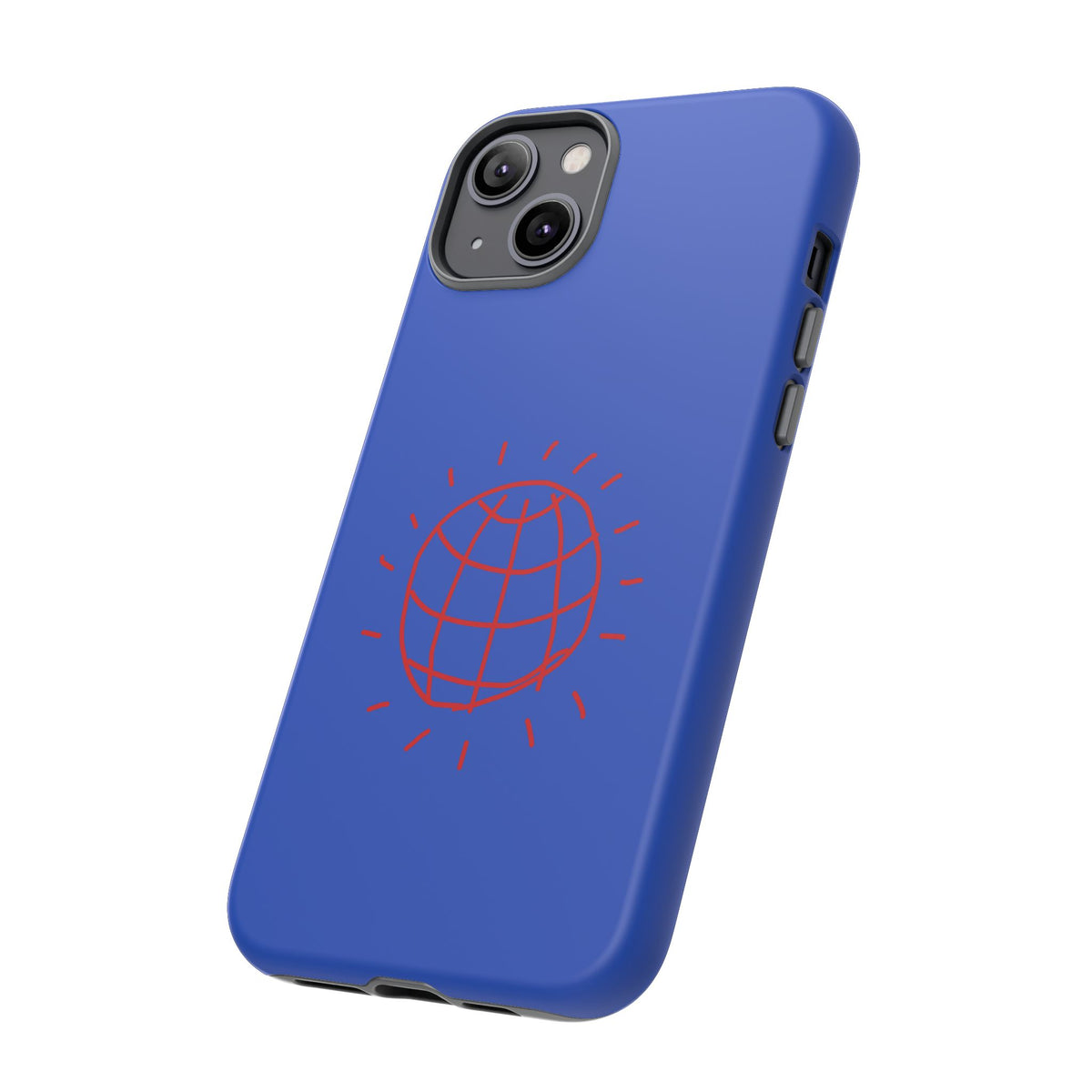 DISCO BALL Tough Phone Case BLUE