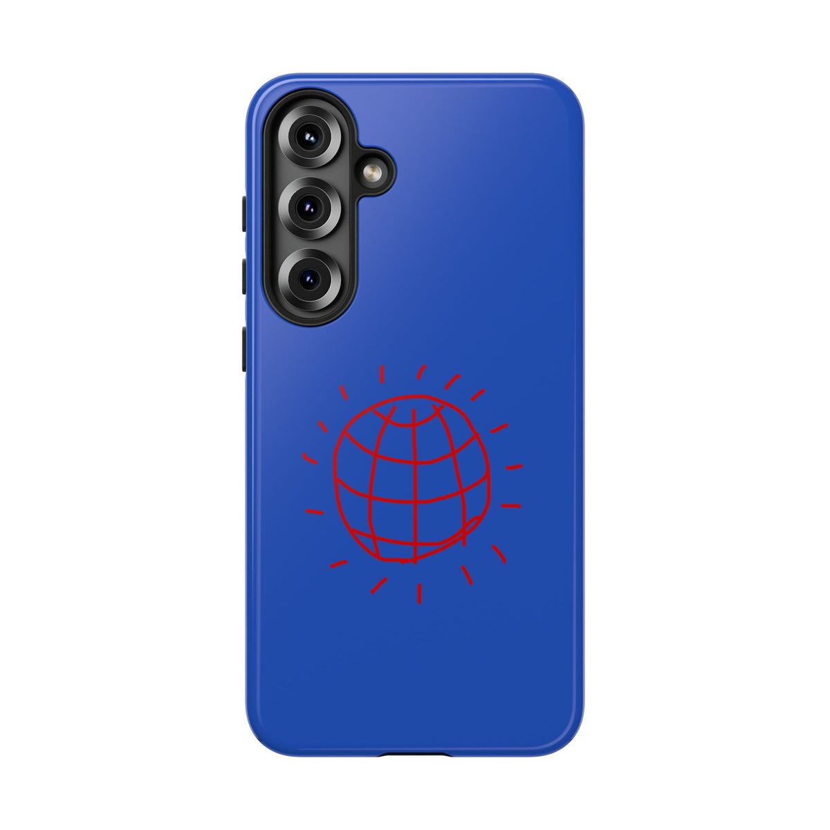 DISCO BALL Tough Phone Case BLUE