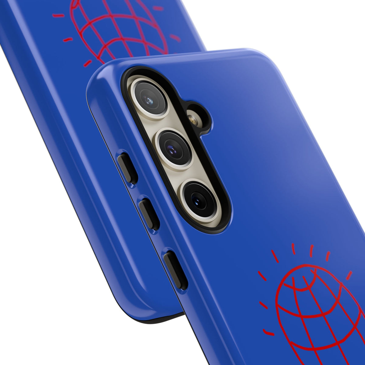 DISCO BALL Tough Phone Case BLUE
