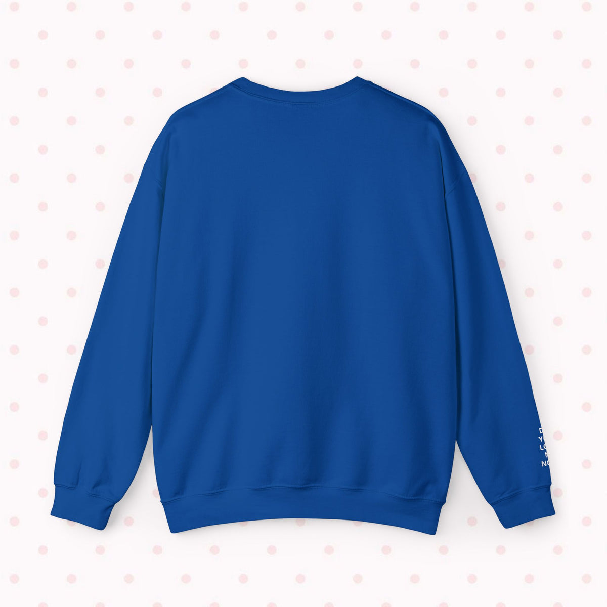 DISCO Heavy Blend™ Black/Royal Embroidered Crewneck