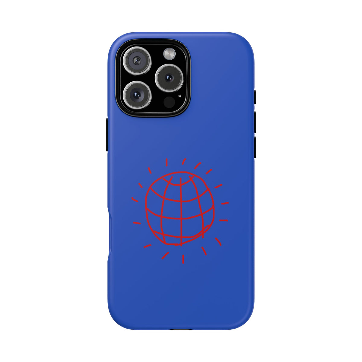 DISCO BALL Tough Phone Case BLUE