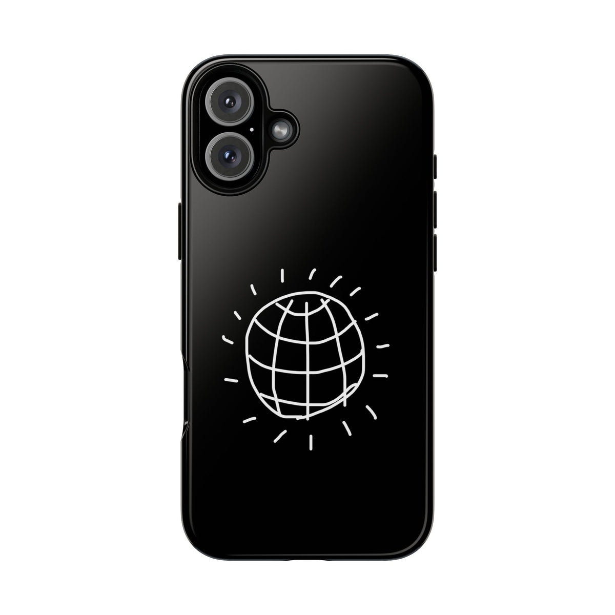 DISCO BALL Phone Case Tough BLACK