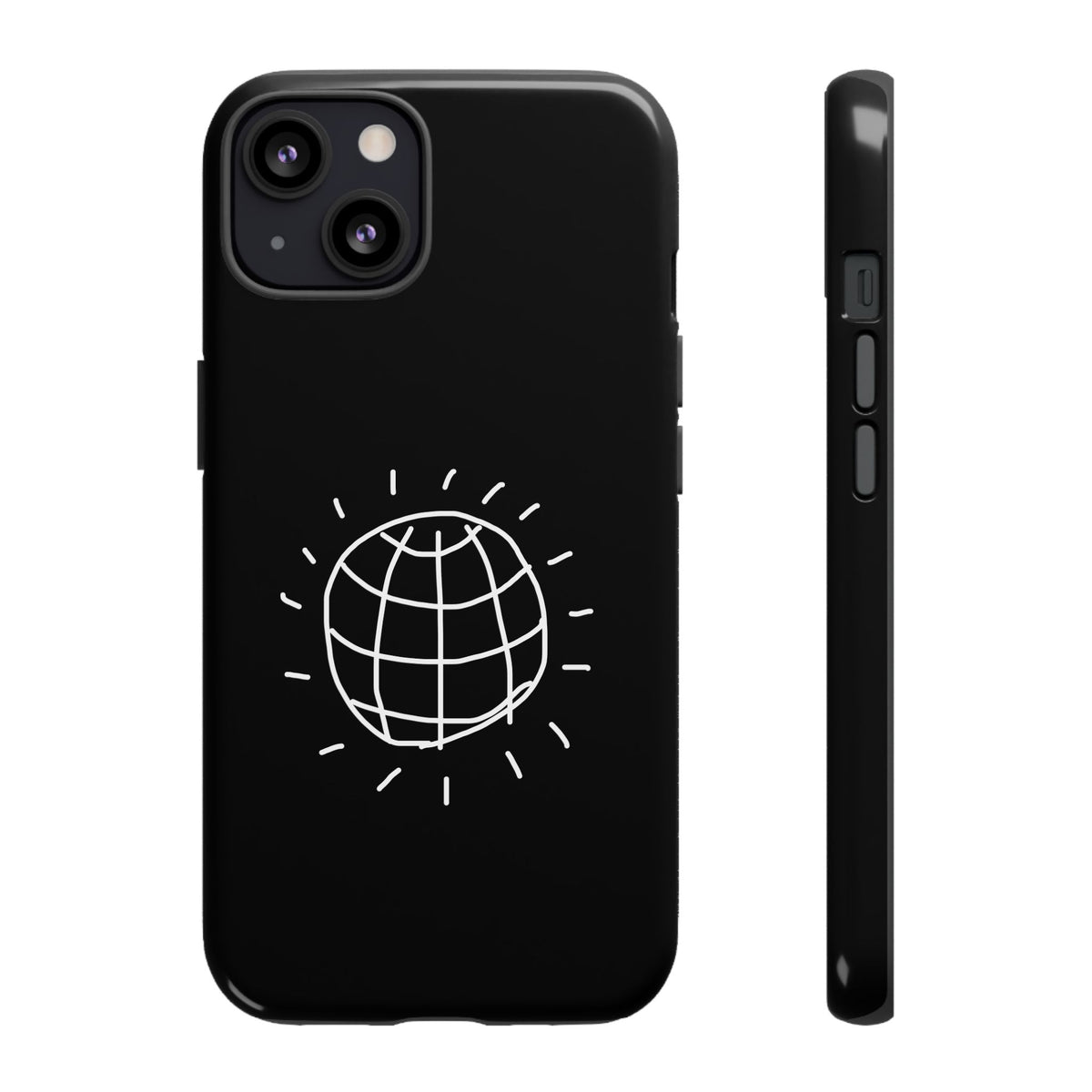 DISCO BALL Phone Case Tough BLACK