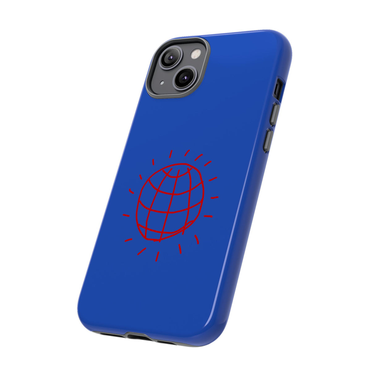 DISCO BALL Tough Phone Case BLUE