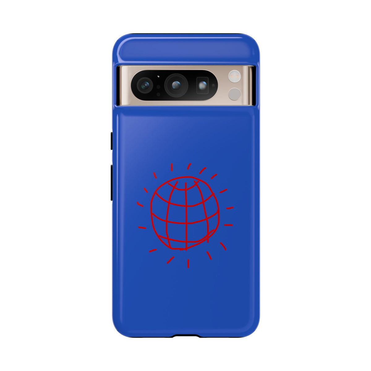 DISCO BALL Tough Phone Case BLUE