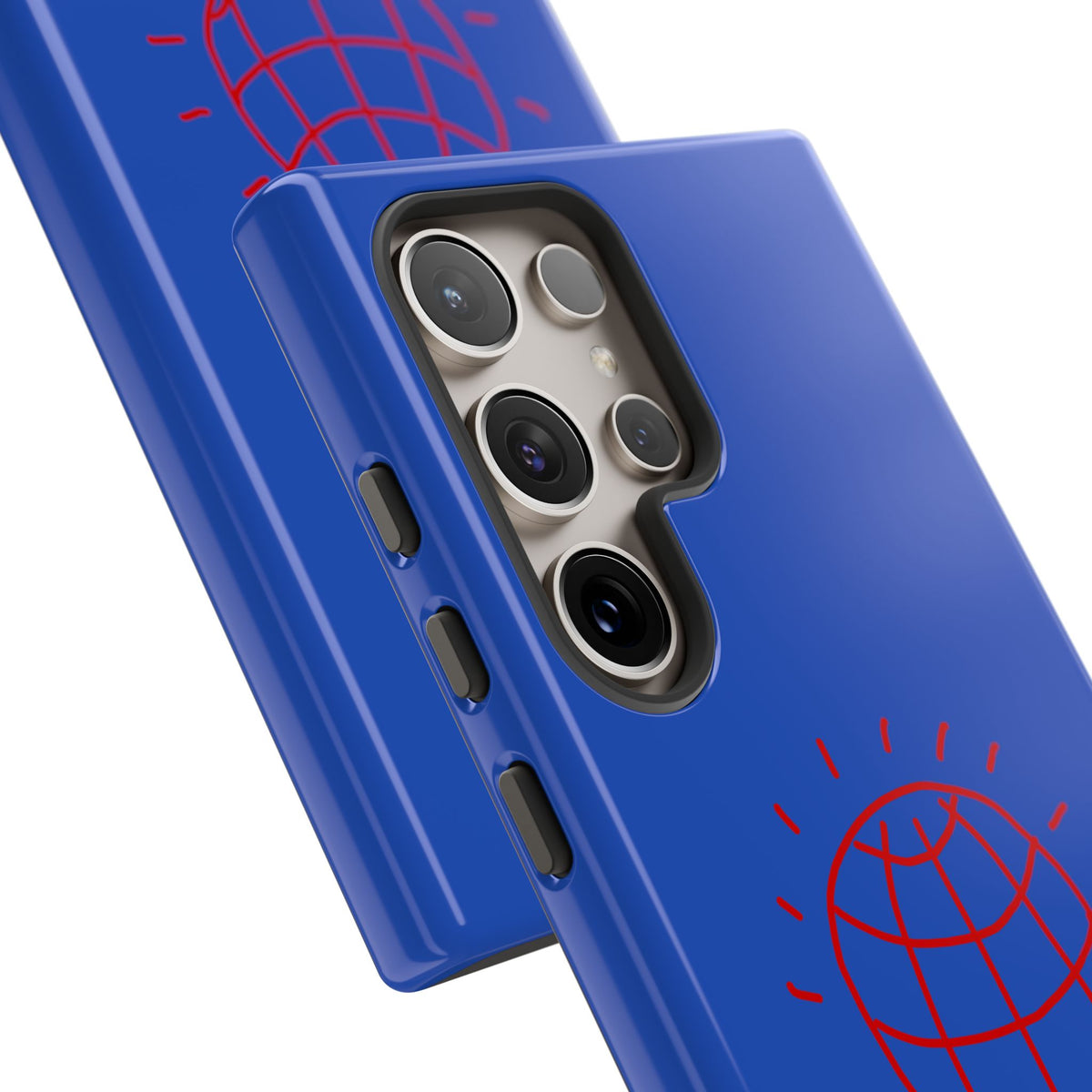 DISCO BALL Tough Phone Case BLUE