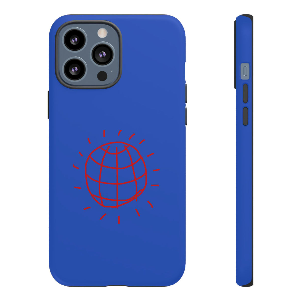 DISCO BALL Tough Phone Case BLUE