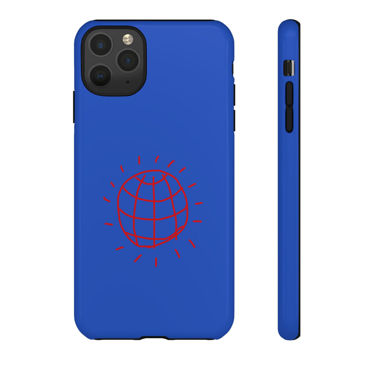 DISCO BALL Tough Phone Case BLUE