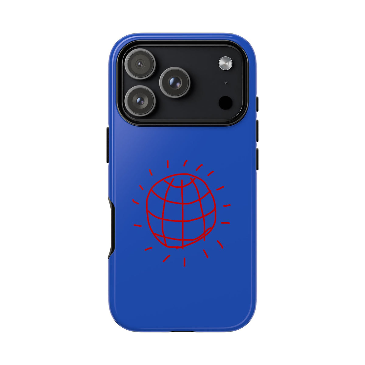 DISCO BALL Tough Phone Case BLUE