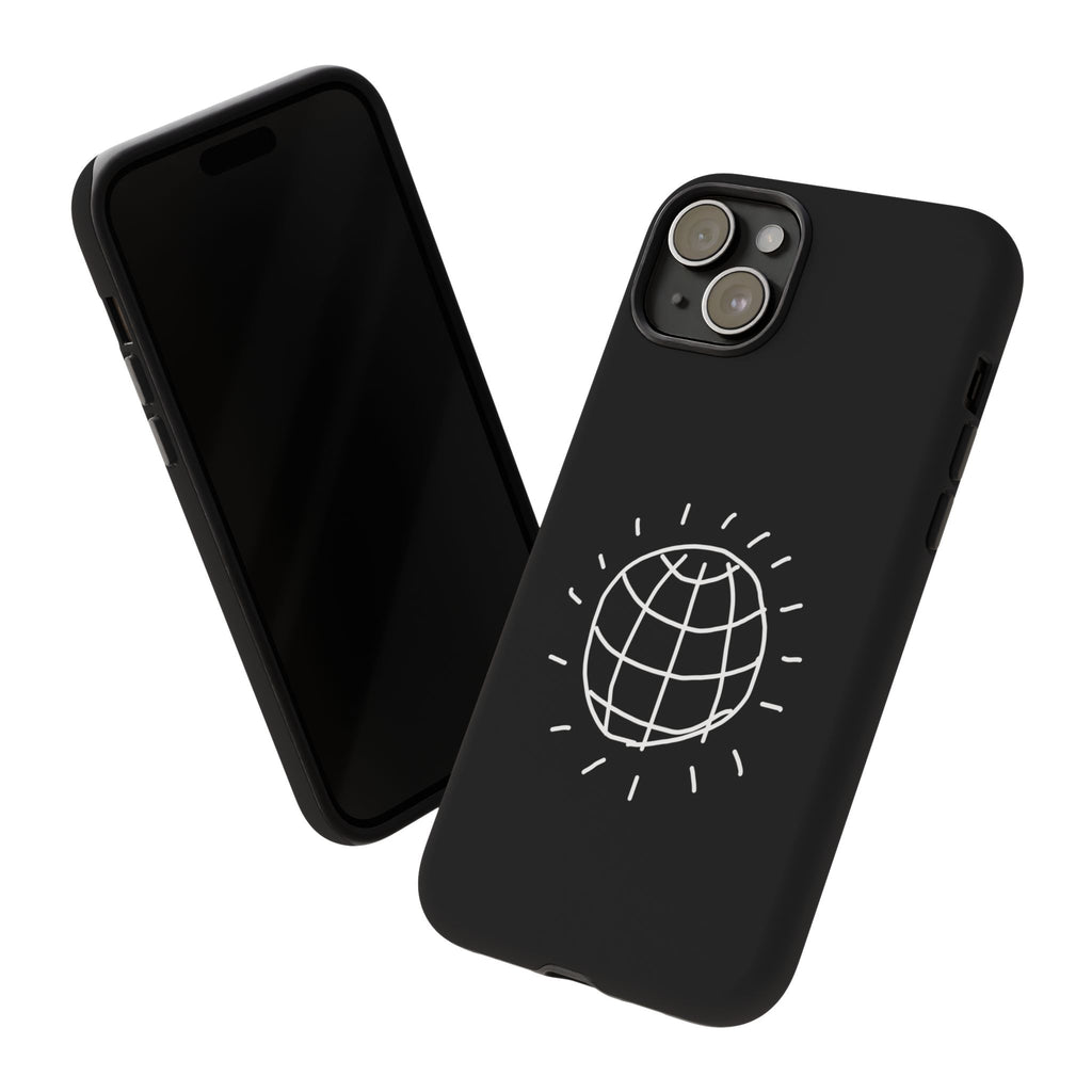 DISCO BALL Phone Case Tough BLACK