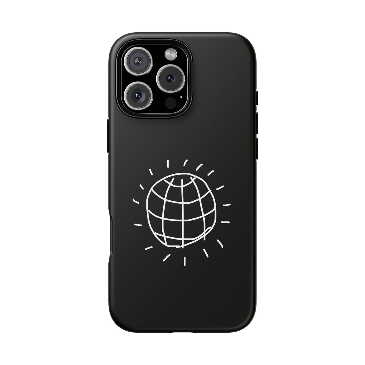DISCO BALL Phone Case Tough BLACK