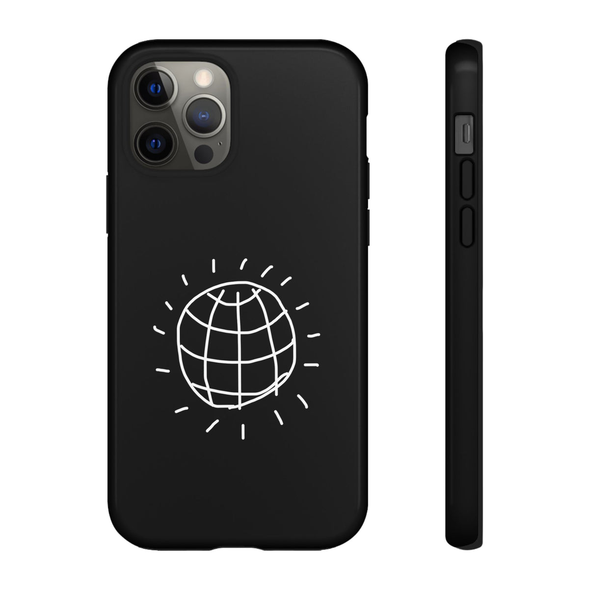 DISCO BALL Phone Case Tough BLACK