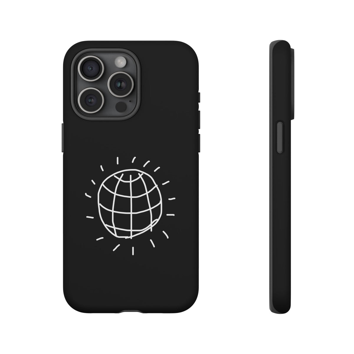 DISCO BALL Phone Case Tough BLACK