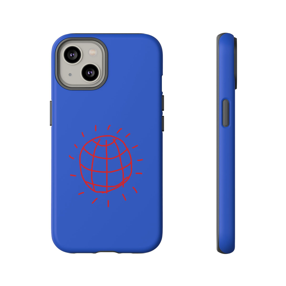 DISCO BALL Tough Phone Case BLUE