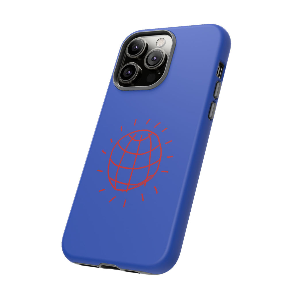 DISCO BALL Tough Phone Case BLUE