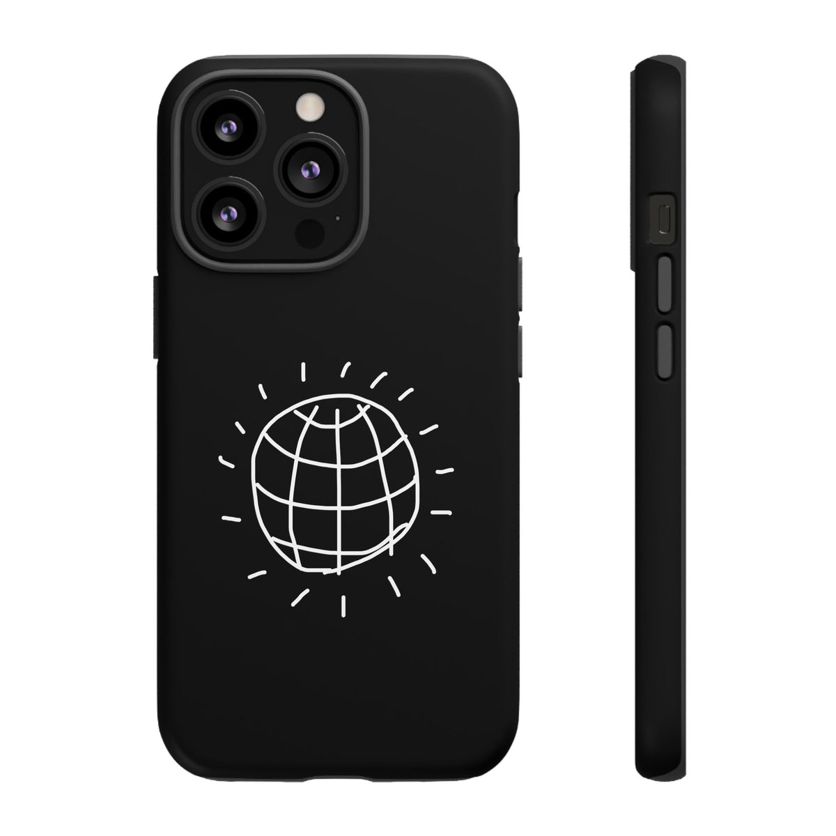 DISCO BALL Phone Case Tough BLACK