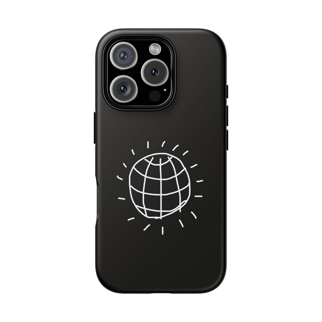 DISCO BALL Phone Case Tough BLACK