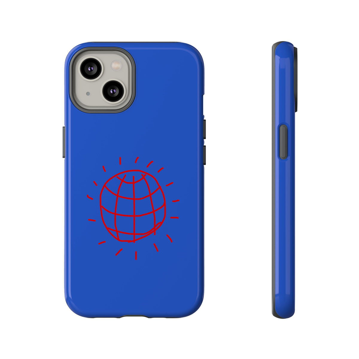 DISCO BALL Tough Phone Case BLUE