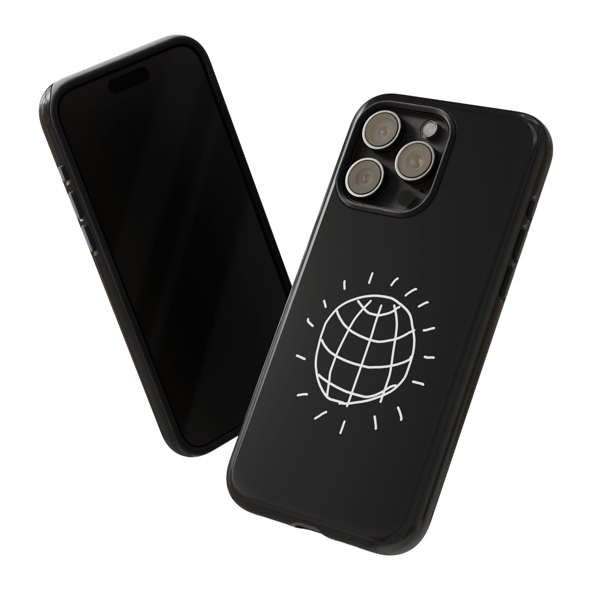 DISCO BALL Phone Case Tough BLACK
