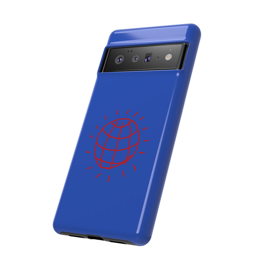 DISCO BALL Tough Phone Case BLUE