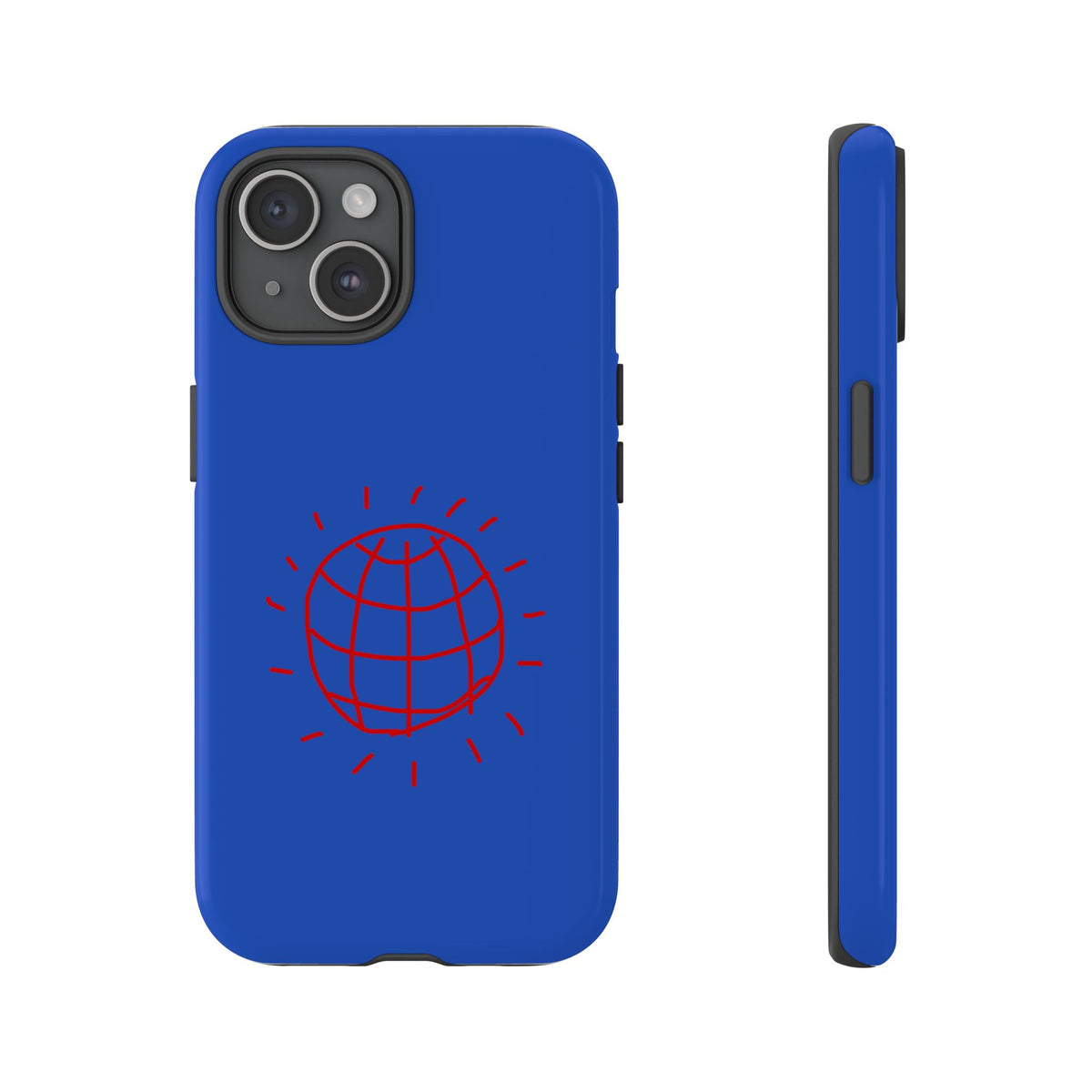 DISCO BALL Tough Phone Case BLUE