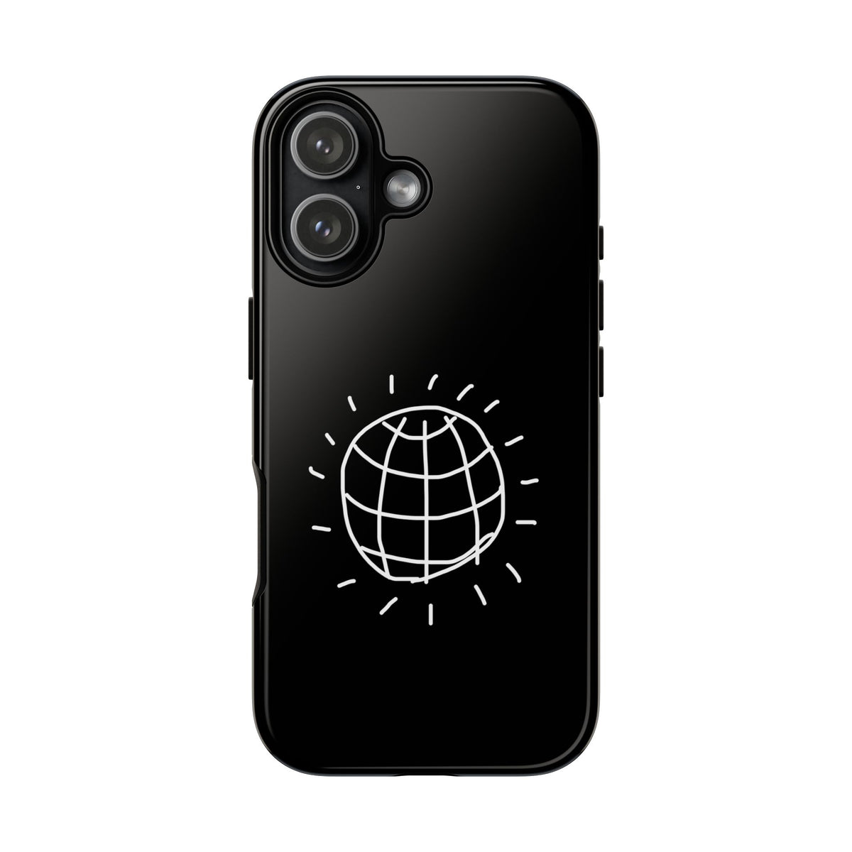 DISCO BALL Phone Case Tough BLACK