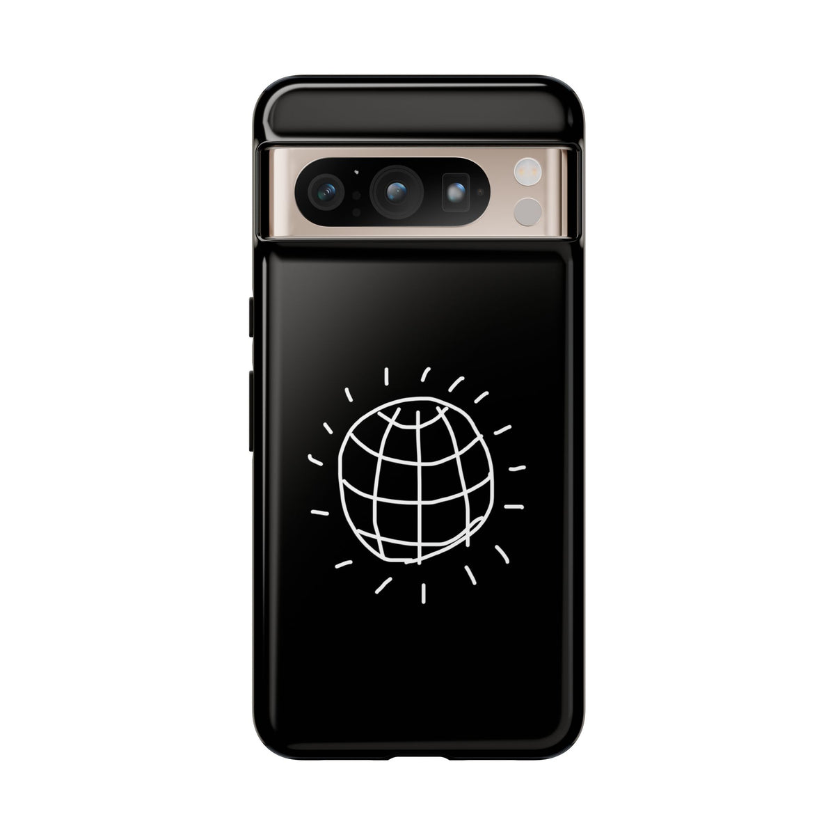 DISCO BALL Phone Case Tough BLACK