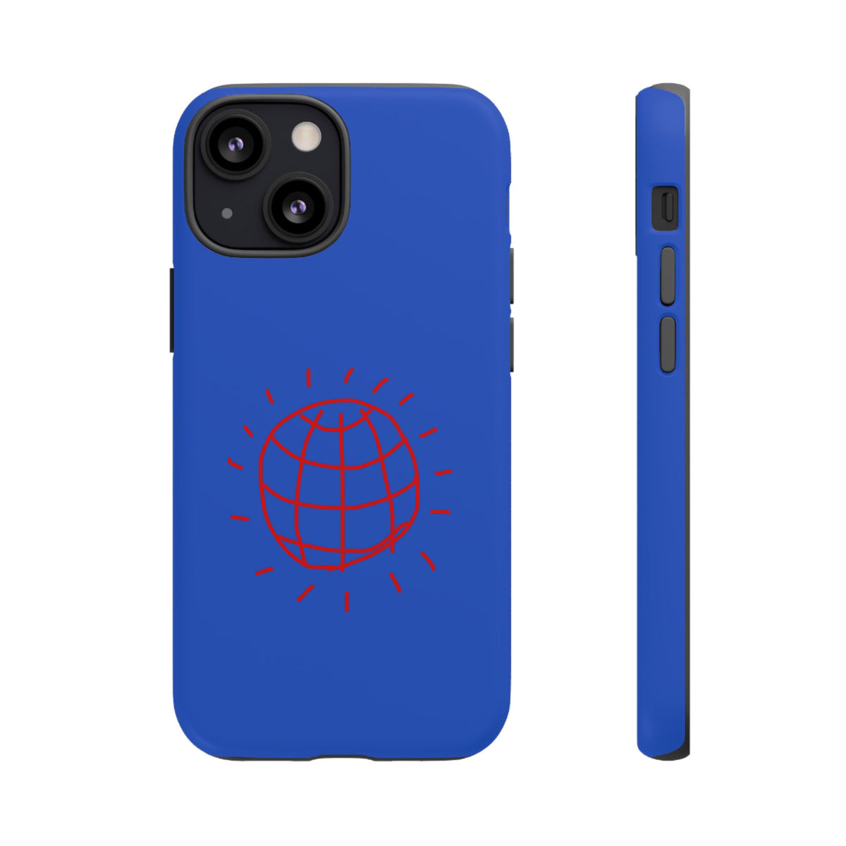 DISCO BALL Tough Phone Case BLUE