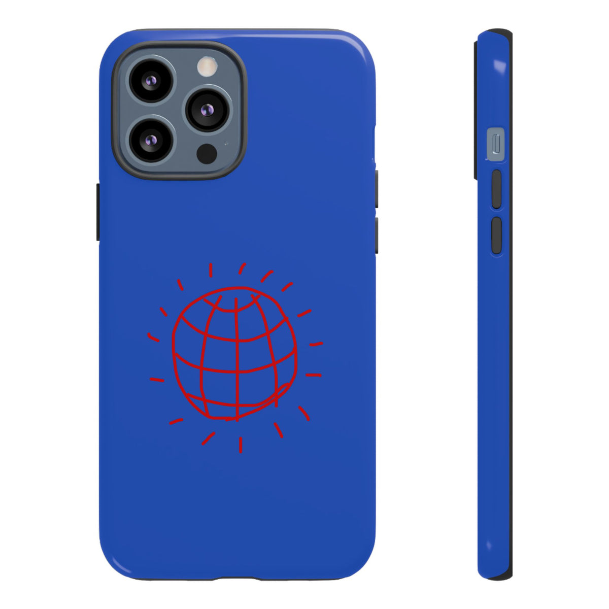 DISCO BALL Tough Phone Case BLUE