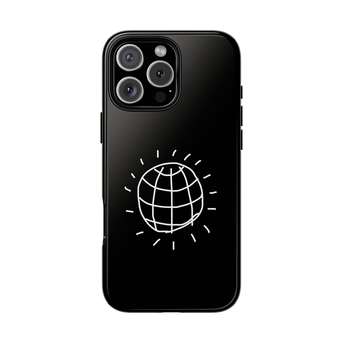 DISCO BALL Phone Case Tough BLACK