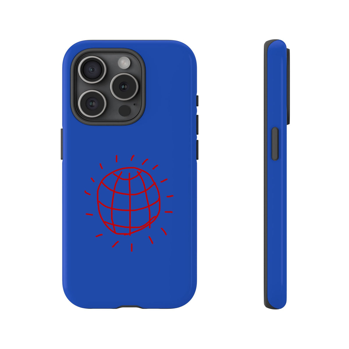 DISCO BALL Tough Phone Case BLUE