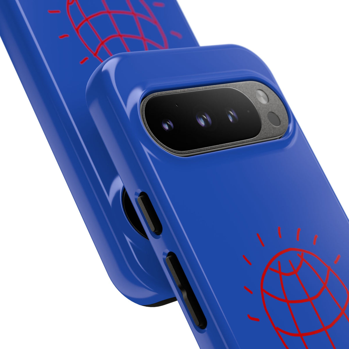 DISCO BALL Tough Phone Case BLUE