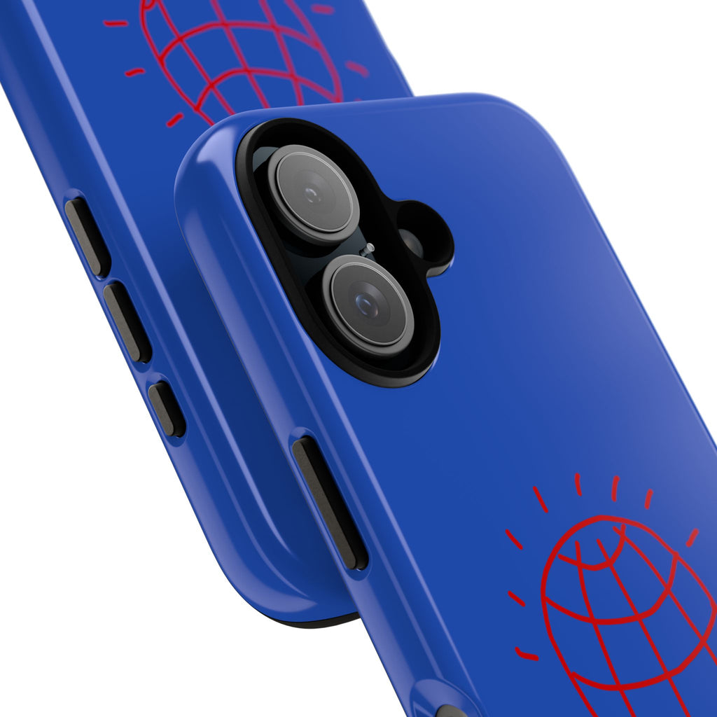 DISCO BALL Tough Phone Case BLUE