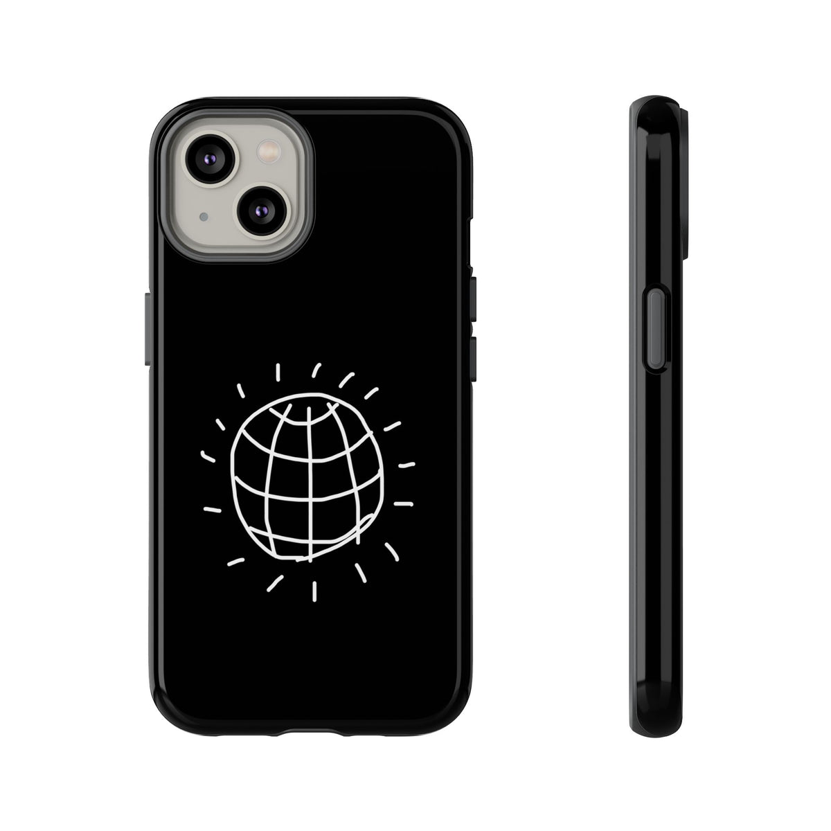 DISCO BALL Phone Case Tough BLACK