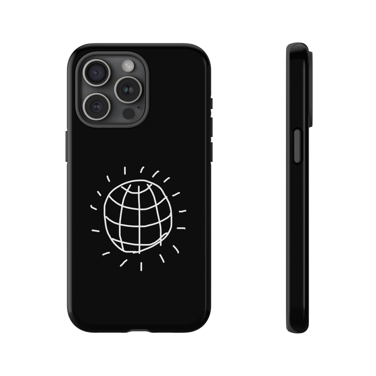 DISCO BALL Phone Case Tough BLACK